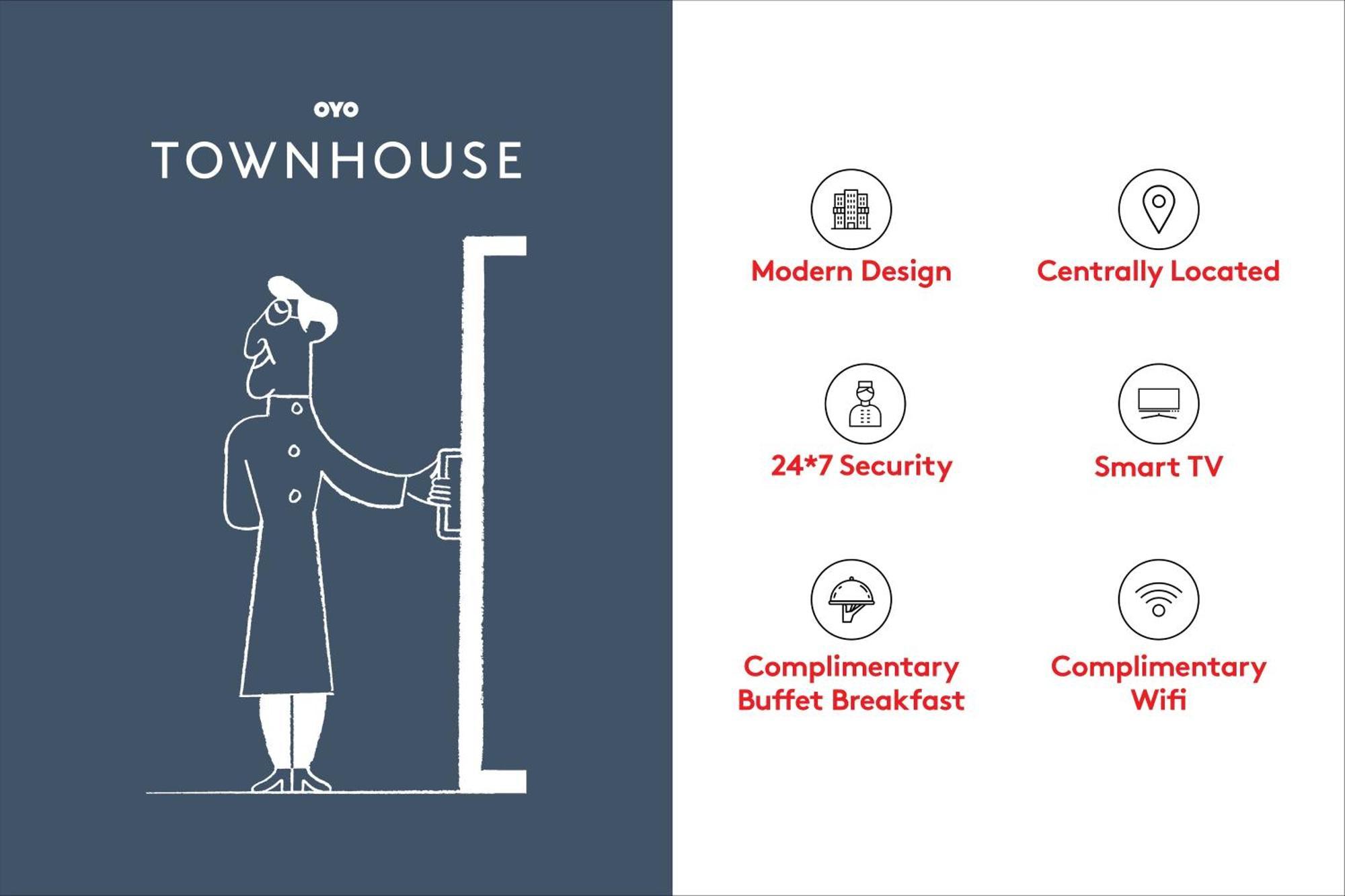 Hotel Townhouse C Scheme Ahinsa Circle Divisione di Divisione di Jaipur Esterno foto